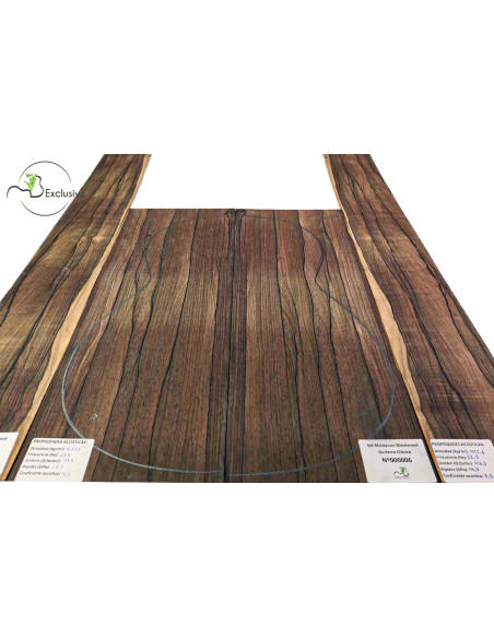 Jeu Malaysian Blackwood MB Exclusive Nº172 Guitare Classique|Maderas Barber