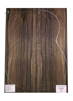 Juego Malaysian Blackwood Guitarra Clásica MB Exclusive Nº170 | Maderas Barber