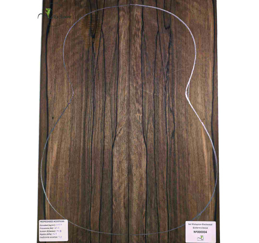 Jeu Malaysian Blackwood MB Exclusive Nº170 Guitare Classique|Maderas Barber