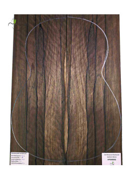 Juego Malaysian Blackwood Guitarra Clásica MB Exclusive Nº168 | Maderas Barber