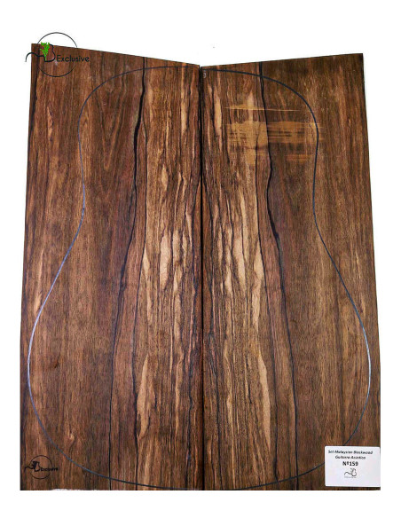 Comprar Juego Malaysian Blackwood Guitarra Acústica MB Exclusive Nº159