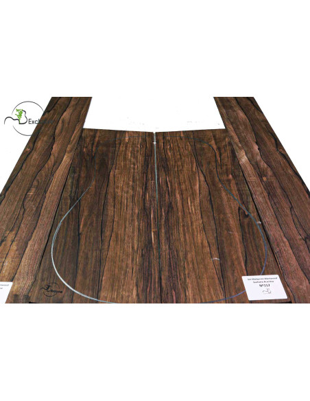 Jeu Malaysian Blackwood Guitare Acoustique MB Exclusive Nº157 |Maderas Barber