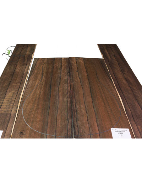 Malaysian Blackwood Set Nº147 Acoustic Guitar MB Exclusive | Unique Pcs