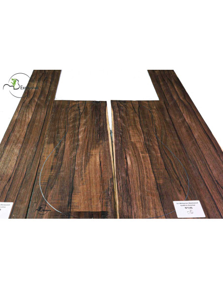 Jeu Malaysian Blackwood Guitare Acoustique MB Exclusive Nº146 |Maderas Barber