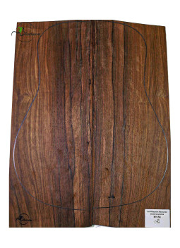 Malaysian Blackwood Set Nº158 Acoustic Guitar MB Exclusive | Unique Pcs