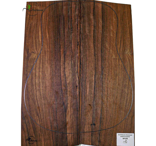 Malaysian Blackwood Set Nº158 Acoustic Guitar MB Exclusive | Unique Pcs