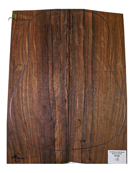 Malaysian Blackwood Set Nº158 Acoustic Guitar MB Exclusive | Unique Pcs