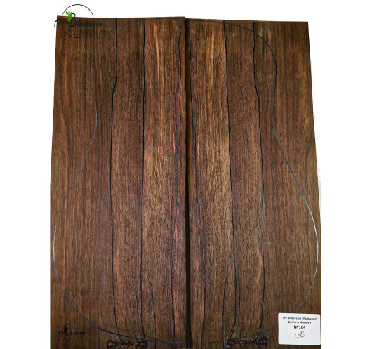 Malaysian Blackwood Set Nº164 Acoustic Guitar MB Exclusive | Unique Pcs