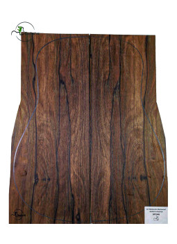 Jeu Malaysian Blackwood Guitare Acoustique MB Exclusive Nº144 |Maderas Barber