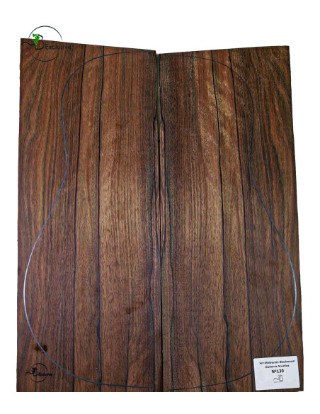 Malaysian Blackwood Set Nº139 Acoustic Guitar MB Exclusive | Unique Pcs