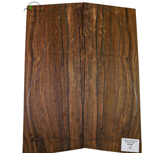 Malaysian Blackwood Set Nº138 Acoustic Guitar MB Exclusive | Unique Pcs