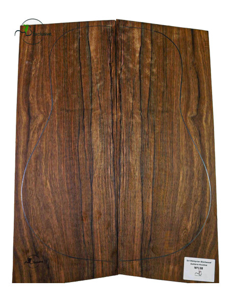 Malaysian Blackwood Set Nº138 Acoustic Guitar MB Exclusive | Unique Pcs