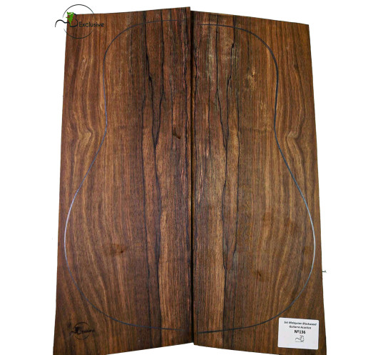 Malaysian Blackwood Set Nº136 Acoustic Guitar MB Exclusive | Unique Pcs