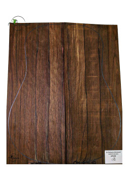Malaysian Blackwood Set Nº132 Acoustic Guitar MB Exclusive | Unique Pcs