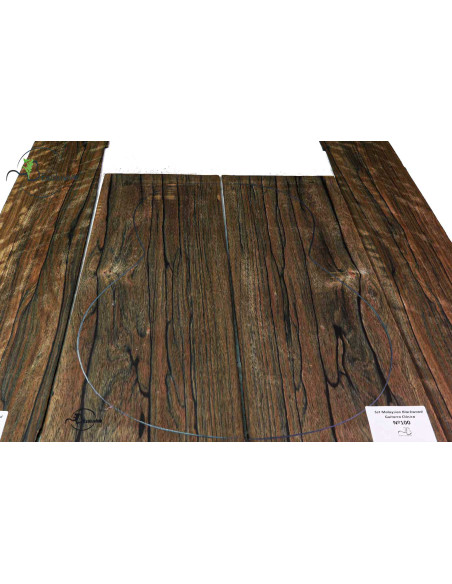 Jeu Malaysian Blackwood Guitare Classique MB Exclusive Nº100 | Pièces Uniques