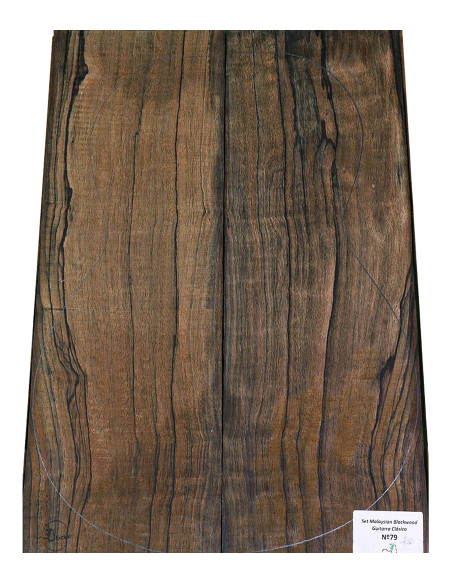 Malaysian Blackwood Set Nº79 Classical Guitar MB Exclusive | Unique Pcs