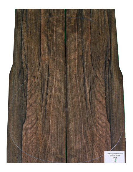 Malaysian Blackwood Set Nº76 Classical Guitar MB Exclusive | Unique Pcs