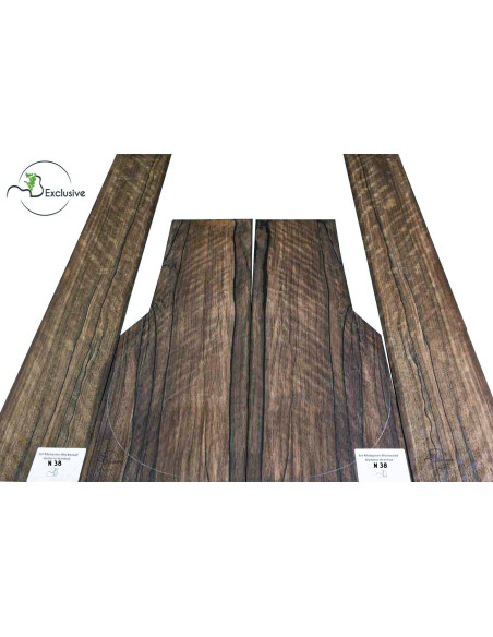Malaysian Blackwood Set Nº18 Acoustic Guitar MB Exclusive | Unique Pcs