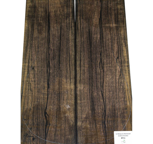 Malaysian Blackwood Set Nº11 Acoustic Guitar MB Exclusive | Unique Pcs