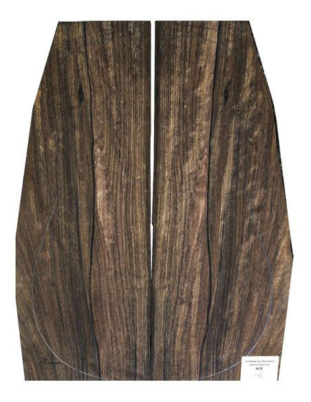 Malaysian Blackwood Set Nº8 Acoustic Guitar MB Exclusive | Unique Pcs