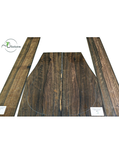 Malaysian Blackwood Set Nº7 Acoustic Guitar MB Exclusive | Unique Pcs