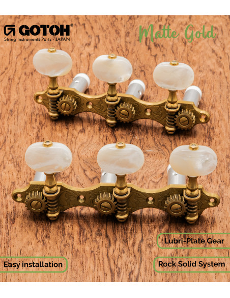 Clavijero Gotoh 35AR510QC/M-MTG Guitarra Clásica | Maderas Barber