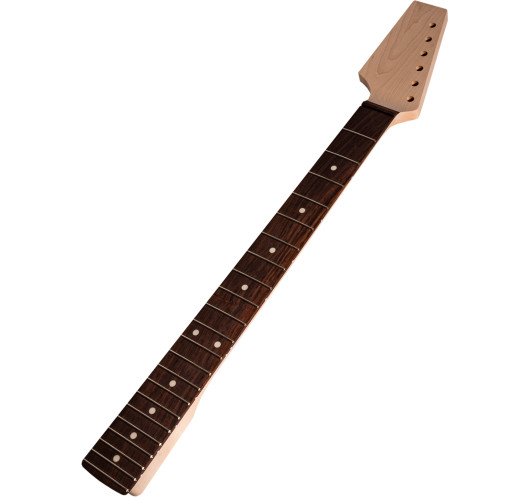 Manche Hosco HNK-12/22TL Style Stratocaster Gaucher Érable et Palissandre Indien | Maderas Barber