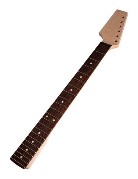 Hosco HNK-12/22TL Left-Handed Stratocaster Style Neck - Maple and Indian Rosewood