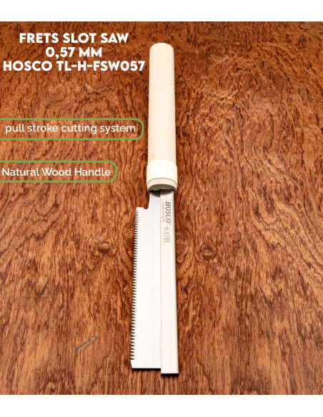 Sierra Japonesa Trastes Hosco TL-H-FSW057 0,57 mm | Maderas Barber