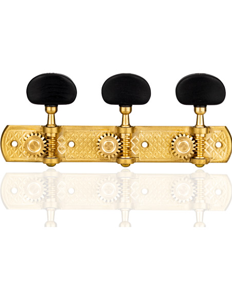 Aparicio Classical Guitar Machine Head Caceres Model Satin/Ebony