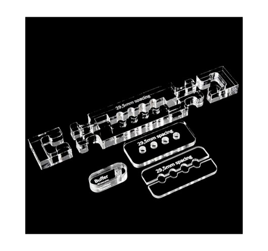 Precision Bass Pickup Assembly Template