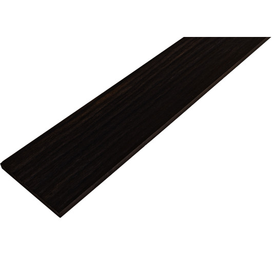 Brankowood® FSC 100% Black A+ Fingerboard 720x105x9 mm