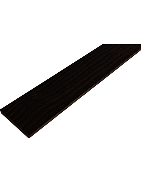 Touche Brankowood® FSC 100% Noire A 530x70x8 mm