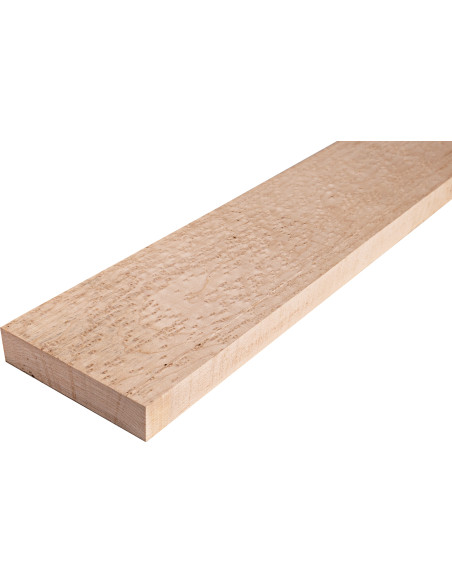 Ébauche de Manche en Érable Œil d’Oiseau AAA 850 × 105 × 25 mm | Maderas Barber