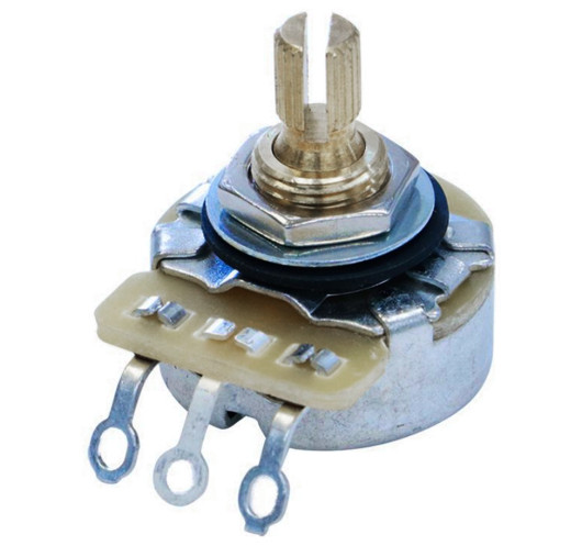 Potentiomètre audio CTS USA 250 K douille standard