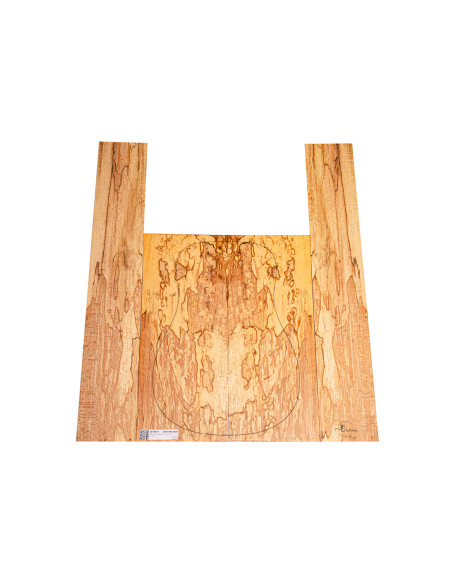 Juego Haya Spalted Guitarra Acústica MB Exclusive Nº3 | Maderas Barber