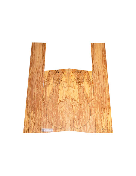 Juego Haya Spalted Guitarra Acústica MB Exclusive Nº5 | Maderas Barber