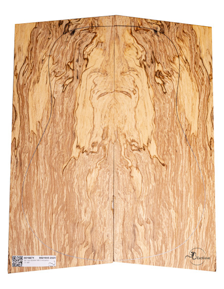 Spalted Beech Set Nº5 Acoustic Guitar MB Exclusive