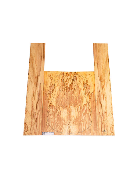 Spalted Beech Set Nº 7 Acoustic Guitar MB Exclusive | Maderas Barber