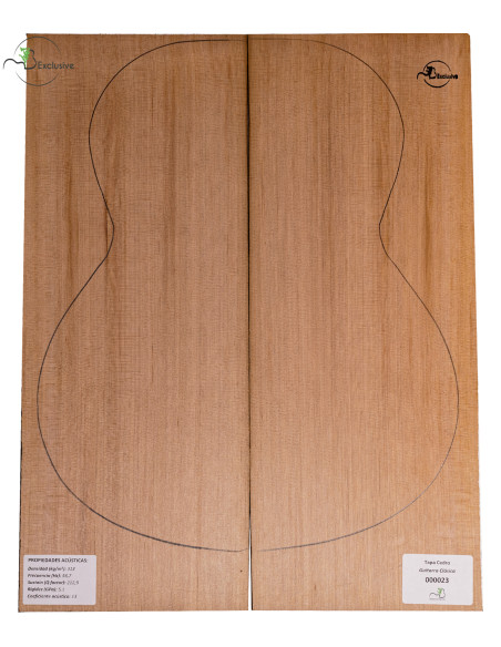 Tapa Cedro Rojo Nº 000023 Guitarra Clásica MB Exclusive