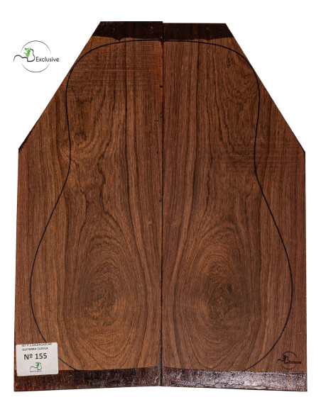 Jeu Palissandre de Madagascar n° 155 Guitare classique