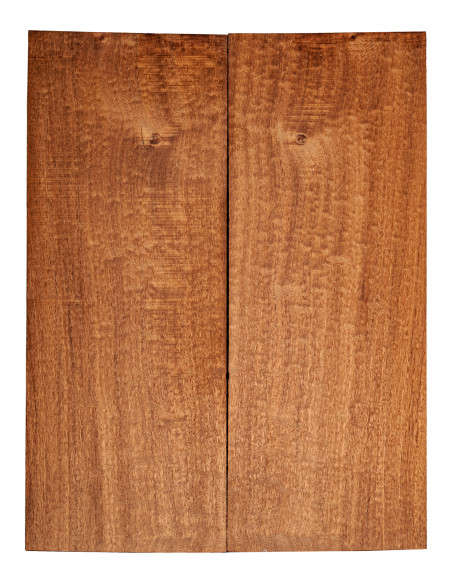 Carved Top Sapelli Pommelé 1ère Guitare/Basse Électrique