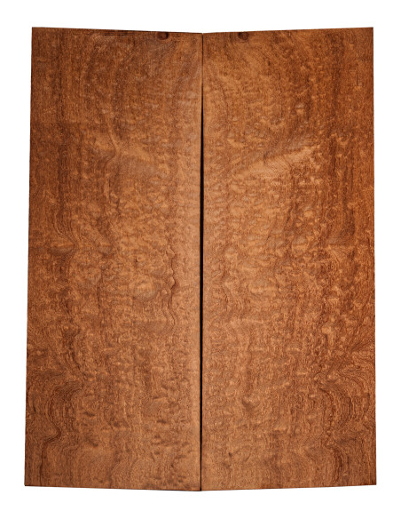 Carved Top Sapelli Pommelé spécial Guitare/Basse Électrique