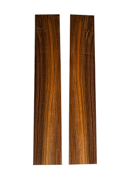 Éclisses en Santos Rosewood FSC 100% B pour guitare classique avec grain uniforme et teinte stable