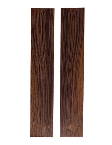 Aros de Palo Santo de India A/B – variación de malla en un set individual