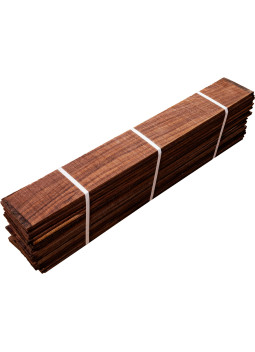 Pack de 20 aros de Palo Santo de India A/B para guitarra – vista del lote completo