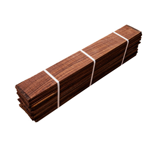 20-set pack of Indian Rosewood A/B sides for guitar – full batch view