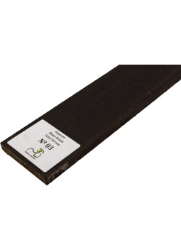 Curly Ebony Fingerboard 720x75x9 mm MB Exclusive No.3, natural curl detail