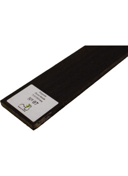 Curly Ebony Fingerboard 720x75x9 mm MB Exclusive No.7, natural curl detail