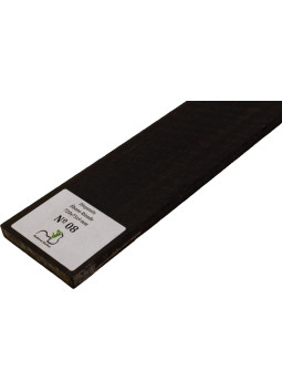 Touche en ébène ondé 720x75x9 mm MB Exclusive N°8, détail du grain ondé